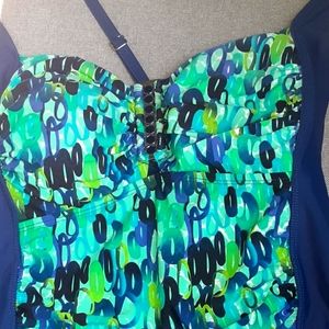 Womens' Sunshine Zone One Piece Swimsuit Size 2X